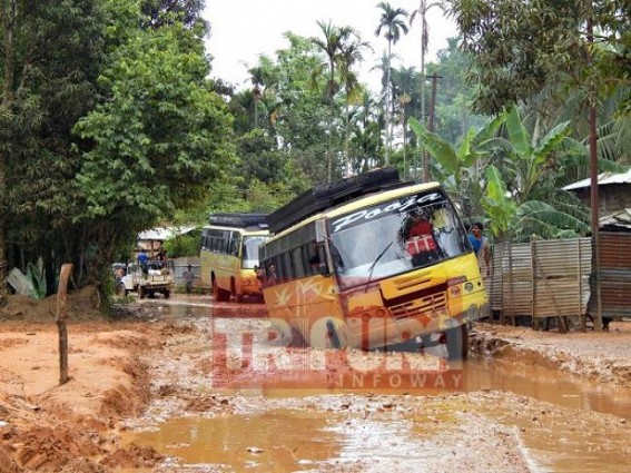 Highway woes continues for Tripura: NH-44 along with alternative NHC collapsed miserably; crisis of essential commodities might hit state, Executive Engineer (Silchar Division) talks to TIWN 